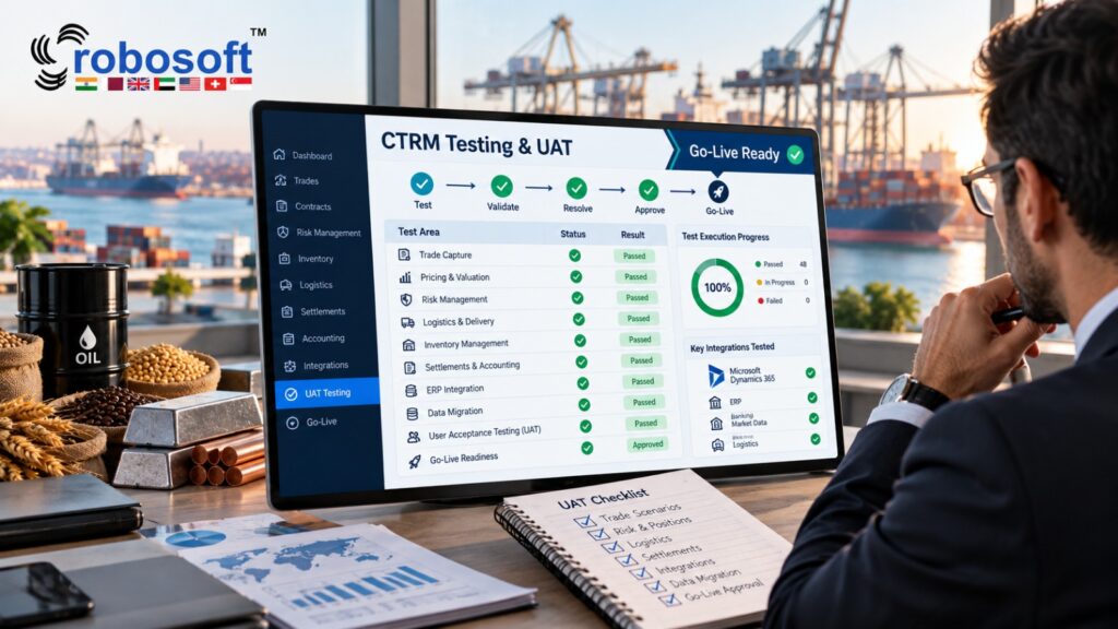 CTRM Testing: UAT Checklist for Commodity Trading Systems
